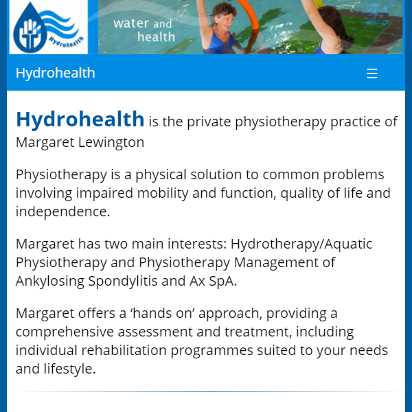 Hydrohealth Website